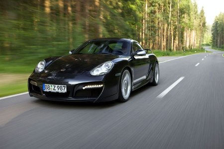 Porsche Cayman TechArt 2 Porsche Cayman TechArt 2 Techart muestra sus versiones del Boxter y del Cayman.