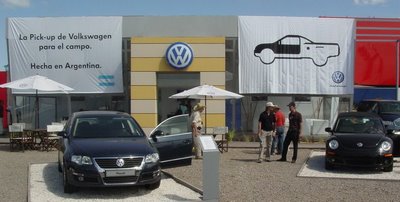 La silueta de la Pick up de Volkswagen robustexpoagro1 La silueta de la Pick up de Volkswagen