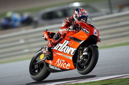 stoner1 Exito español en el Gran Premio de Qatar