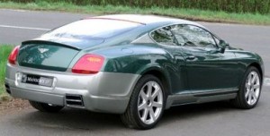 bentley continental gt mansory groen achterkant 300x152 Bentley Continental GTZ, lujo y exclusividad de la mano de Zagato