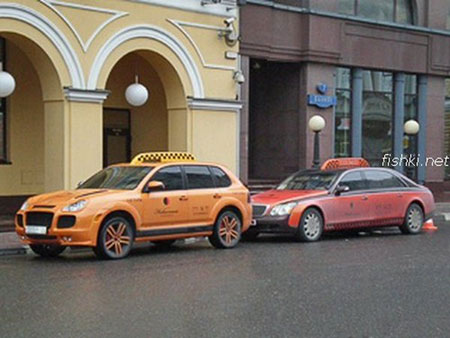 Los taxis de los aristócratas rusos luxury cabs Los taxis de los aristócratas rusos