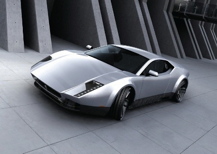 panteramorro De Tomaso Panthera sobre la base del Gallardo
