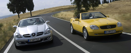 mercedesslk mercedesslk 500.000 unidades del SLK de Mercedes vendidas desde que el modelo saliese en 1996