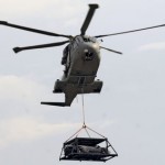 reventon1 150x150 El Lamborghini Reventón sobrevuela Turín en helicoptero militar