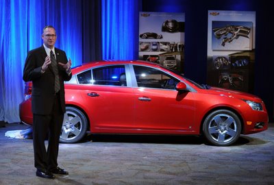 chevycruze21 Chevrolet vuelve a presentar su modelo Cruze