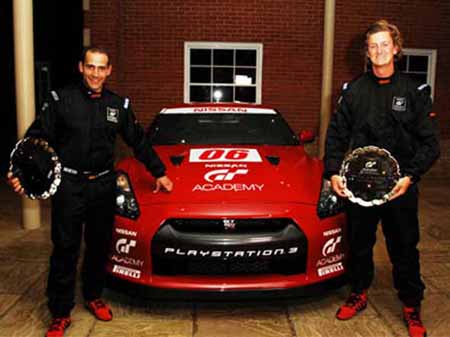 gtacademy finalists Un taxista alemán y un estudiante español, vencedores de la GT Academy