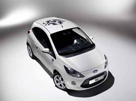 ford-ka-tatoo ford ka tatoo No pierdas tiempo: Ford Ka personalizado de fábrica.