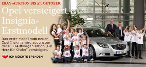 opel-insignia-steigerung opel insignia steigerung El primer Opel Insignia fabricado se subastará en Internet