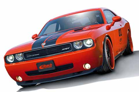 dodge challenger eibach Essen Motor Show: Eibach intenta enseñar a bailar al Dodge Challenger SRT8