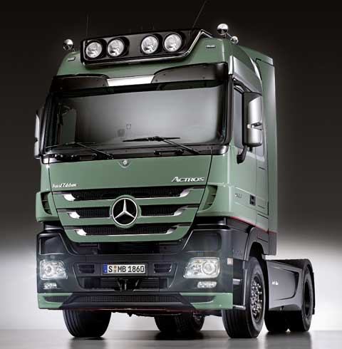 mercedes benz actros Mercedes Benz batirá este año su record de ventas de camiones