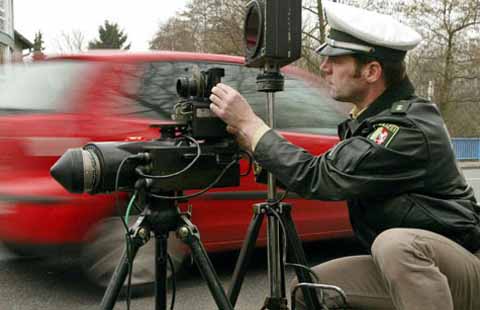 radarfalle radarfalle Las agradables sorpresas que da la policía alemana