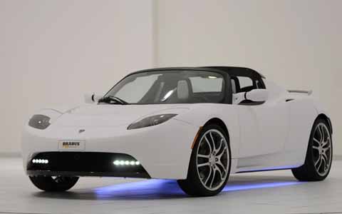 tesla roadster brabus Tesla Roadster BRABUS: coche eléctrico con sonido de F1