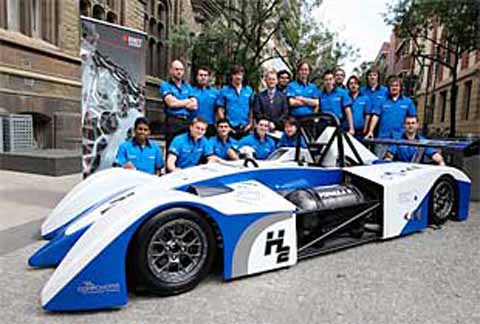 formula-h-racecar formula h racecar Monoplaza Formula H de hidrógeno