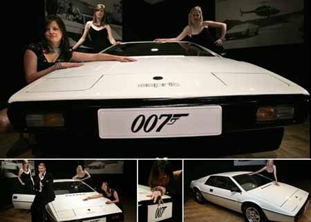 lotus-espirit lotus espirit Fue vendido el Lotus Espirit del agente 007.