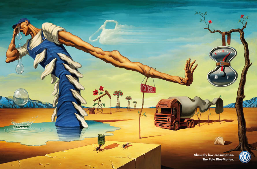 vw-dali vw dali Dalí y Magritte ahora anuncian utilitarios Volkswagen