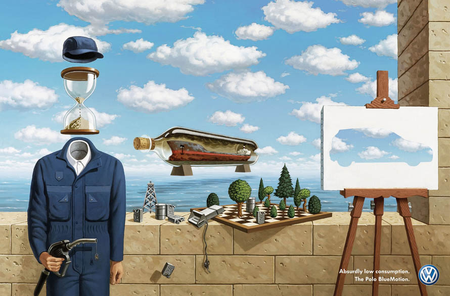 vw-magritte vw magritte Dalí y Magritte ahora anuncian utilitarios Volkswagen