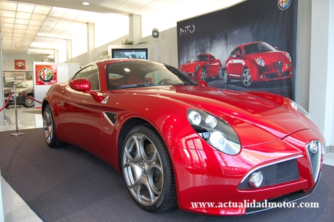alfa romeo8c expo Alfa Romeo 8C Competizione: ¿como se transporta un sueño?
