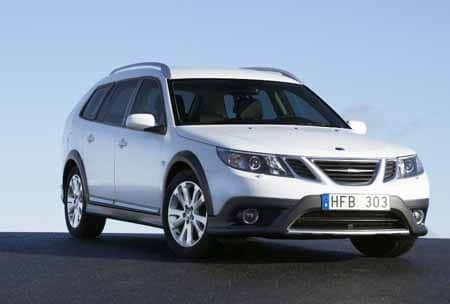 saab 9 3x Salón de Ginebra 2009: General Motors presenta el Spark, el Saab 9 3X Eco Power y el Cadillac SRX.