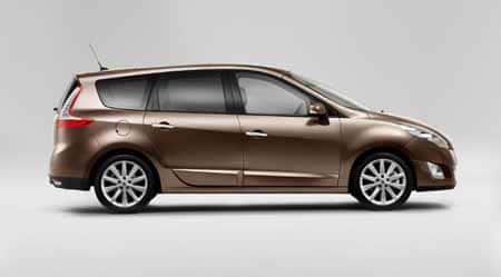 renault grand scenic Salón de Ginebra 2009: Renault presenta cinco nuevos modelos.