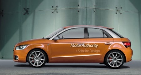 audi a1 4door 1 0917 950x650 Los posibles diseños del Audi A1.