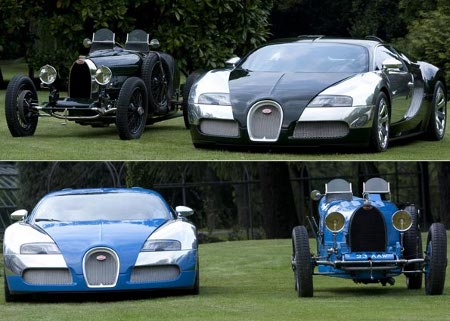 bugatti veyron aniversario 2  Bugatti celebra sus cien años con una edición especial del Veyron.