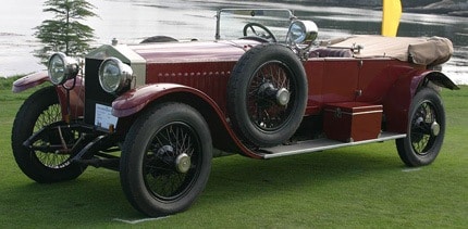 silver ghost saoutchik tourer 1913 El RR4 de Rolls Royce se llamará Ghost.