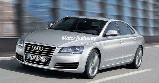 audi a8 2010 La próxima generación del Audi A8 llegará en 2010.