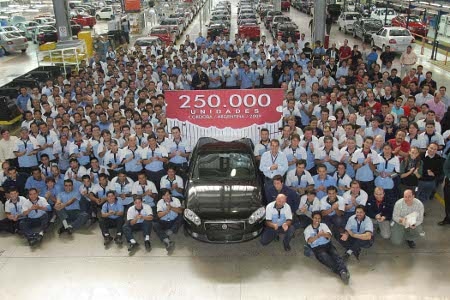 fiat 250000 argentina Fiat Argentina produce la unidad 250.000.