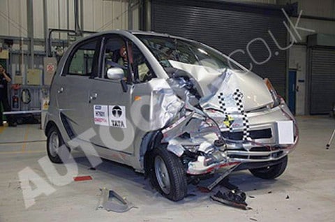 tata nano crash El Tata Nano se pone a punto para la EuroNCAP