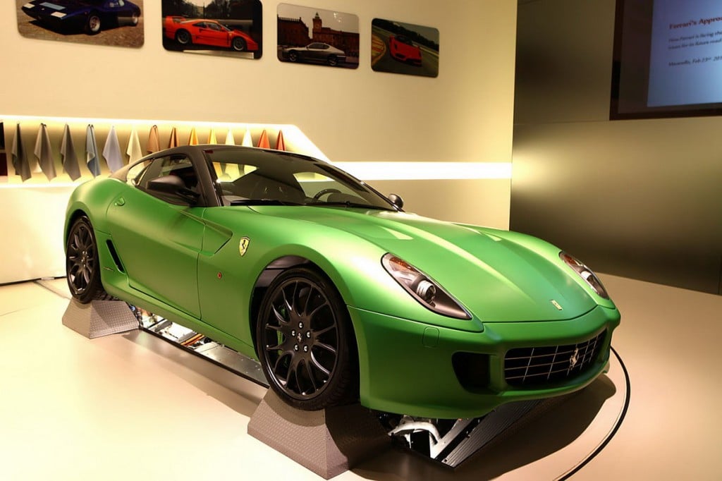 Ferrari 599 Hybrid 2 1024x682 Un Ferrari verde para Ginebra
