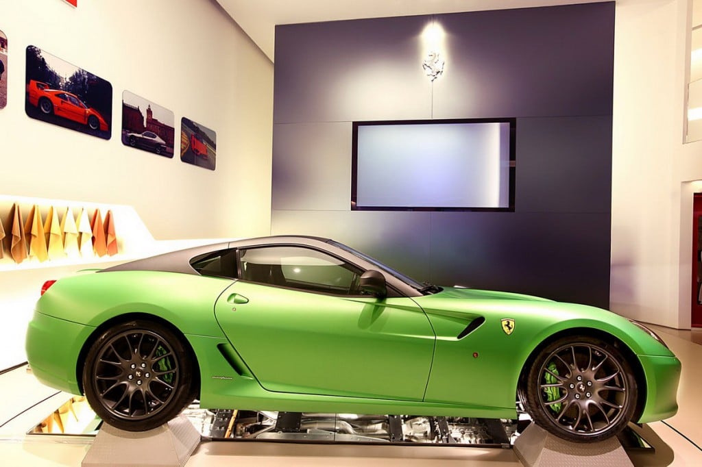 Ferrari 599 Hybrid 3 1024x682 Un Ferrari verde para Ginebra