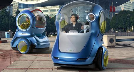 EN-V, el coche eléctrico del futuro EN-V-01