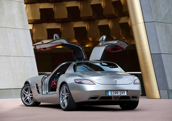 sls amg mercedes Mercedes SLS AMG, el más atractivo de Alemania según Autobild