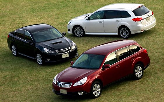subaru legacy Subaru Legacy, el coches más seguro en Japón