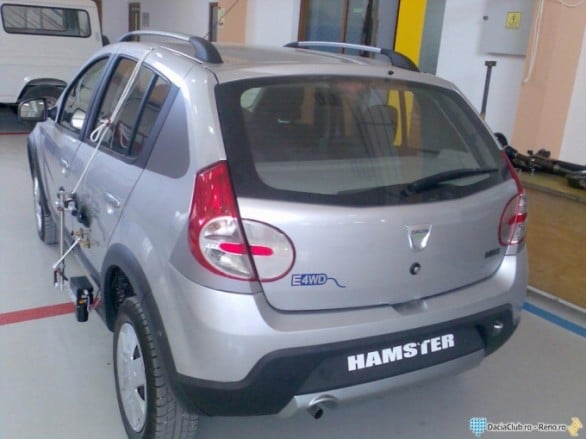 DaciaHamster 01 Imágenes esp�a del Dacia Hamster