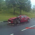 Mercedes SLS AMG accidente 2 150x150 Mercedes SLS AMG Vs Lada 112
