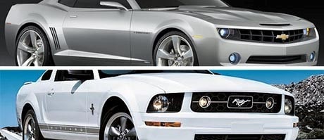 Mustang camaro El Camaro supera al Mustang en su primer año como rivales