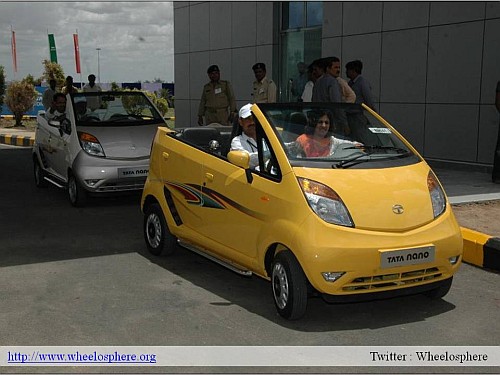 Tata Nano convertible ¿Posible Tata Nano Convertible?