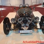 Preciosa vista del motor en V de un Morgan 3