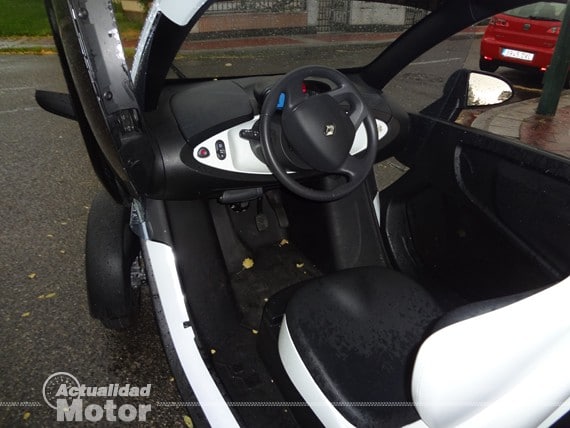 Prueba renault Twizy 80 renault Twizy lluvia