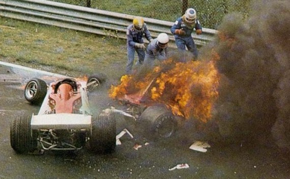 Accidente de Lauda en Nurbürgring