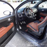 Abarth 500 595 Competizione asientos