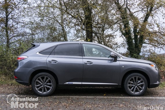 Prueba Lexus RX 450h F Sport