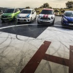 Comparativa utilitarios GTI Fiesta ST, Countryman JCW, Fabia RS, Polo R WRC