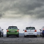 Comparativa utilitarios GTI Fiesta ST, Countryman JCW, Fabia RS, Polo R WRC