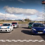 Comparativa utilitarios GTI Fiesta ST, Countryman JCW, Fabia RS, Polo R WRC