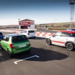 Comparativa utilitarios GTI Fiesta ST, Countryman JCW, Fabia RS, Polo R WRC