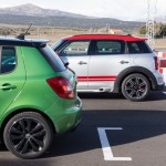 Comparativa utilitarios GTI Fiesta ST, Countryman JCW, Fabia RS, Polo R WRC