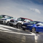 Comparativa utilitarios GTI Fiesta ST, Countryman JCW, Fabia RS, Polo R WRC