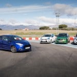 Comparativa utilitarios GTI Fiesta ST, Countryman JCW, Fabia RS, Polo R WRC